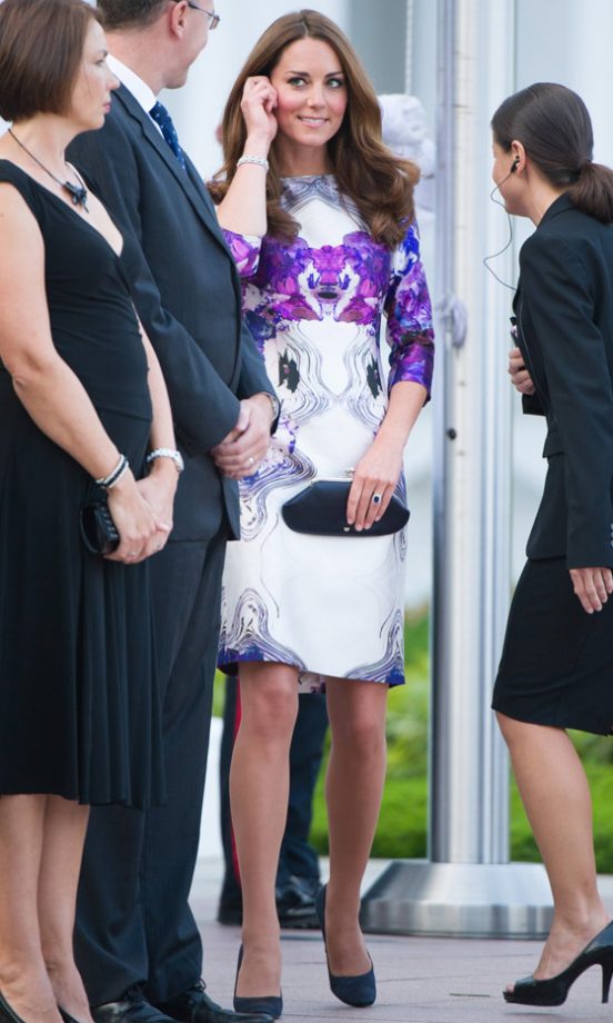 Kate Middleton In Singapore As Part Of The Diamond Jubilee Tour, 2012