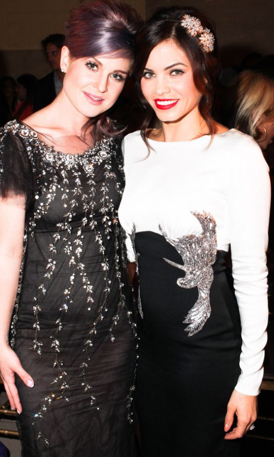 Kelly Osbourne And Jenna Dewan Tatum At The Marchesa SS13 Show At New York Fashion Week, 2012