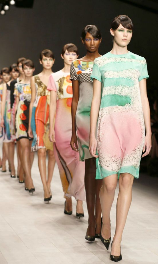 Models At The Antoni And Alison Show At London Fashion Week SS13