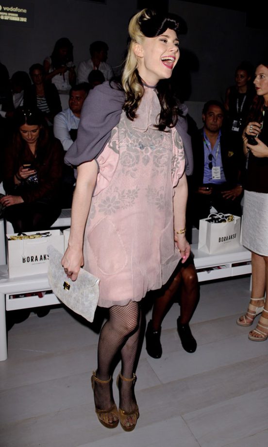 Kate Nash At The Bora Aksu Show At London Fashion Week SS13
