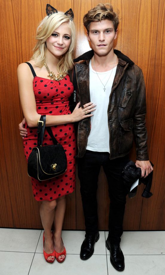 Pixie Lott And Oliver Cheshire At The PPQ Afterparty At London Fashion Week SS13