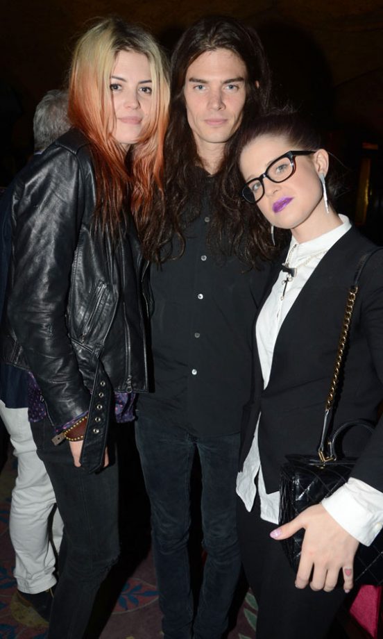 Kelly Osbourne, Matthew Mosshart And Alison Mosshart At The Rag And Bone Flagship Store Opening At London Fashion Week SS13