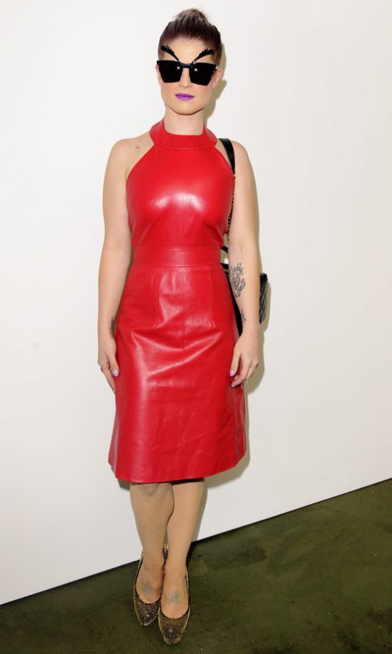 Kelly Osbourne At The House Of Holland Show At London Fashion Week SS13