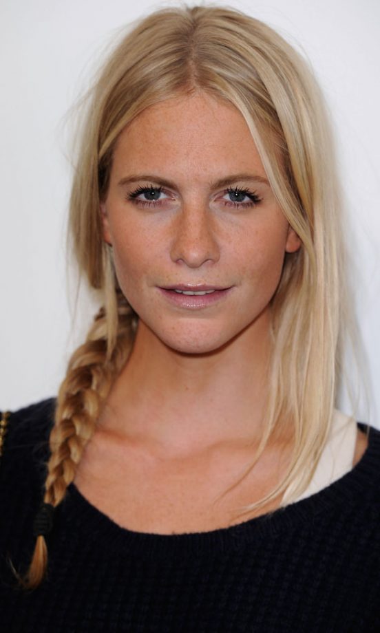 Poppy Delevingne At The House Of Holland Show At London Fashion Week SS13