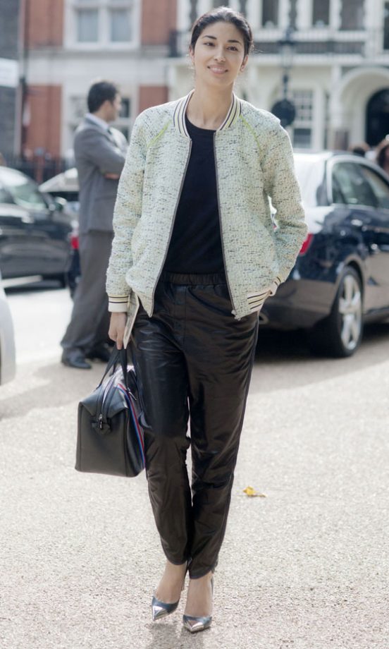 Caroline Issa At The Topshop Unique Show At London Fashion Week SS13
