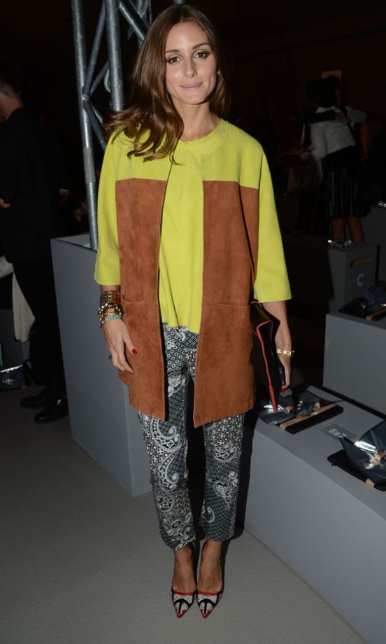 Olivia Palermo At The Topshop Unique Show At London Fashion Week SS13