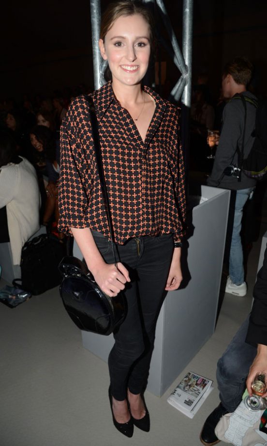 Laura Carmichael At The Topshop Unique Show At London Fashion Week SS13, September 2012