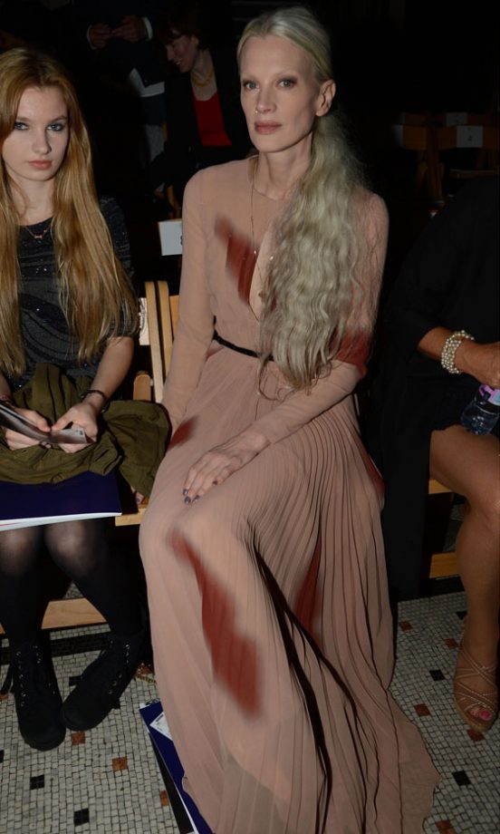 Kristen McMenamy At The Philip Treacy Show At London Fashion Week SS13, September 2012