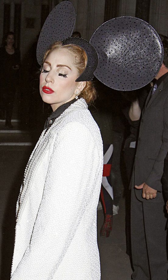 Lady GaGa At London Fashion Week SS13, September 2012