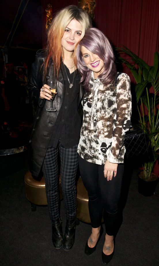 Alison Mosshart And Kelly Osbourne At The Crazy Horse Presents Forever Crazy Premiere Event In London, 2012