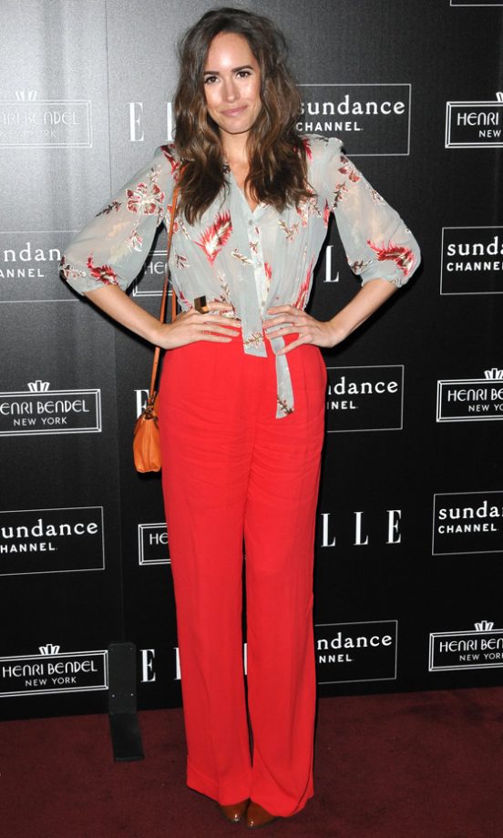 Louise Roe At The Elle And Sundance Channel Party, 2012