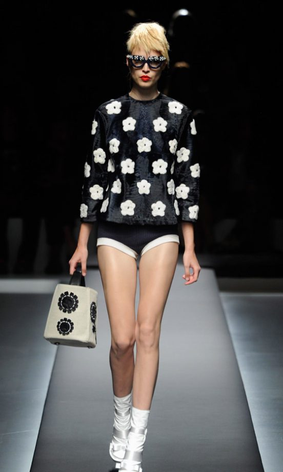 Prada At Milan Fashion Week SS13