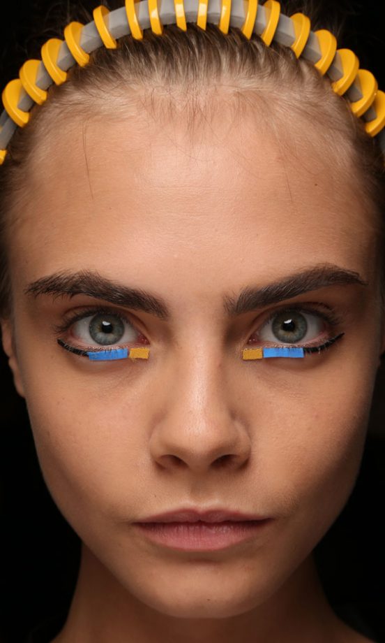 Cara Delevingne At Milan Fashion Week SS13