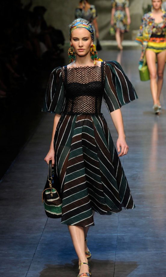 Dolce & Gabbana At Milan Fashion Week SS13