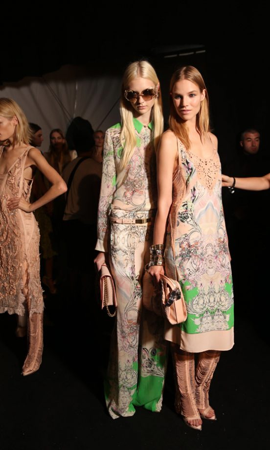 Roberto Cavalli At Milan Fashion Week SS13