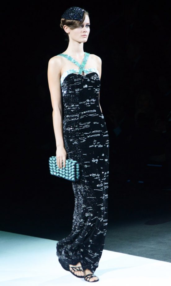 Emporio Armani At Milan Fashion Week SS13