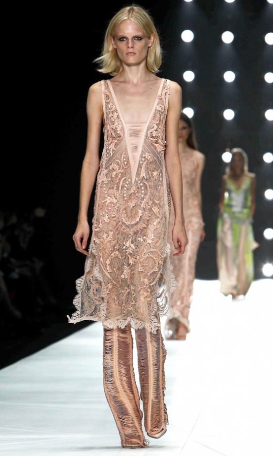 Roberto Cavalli At Milan Fashion Week SS13