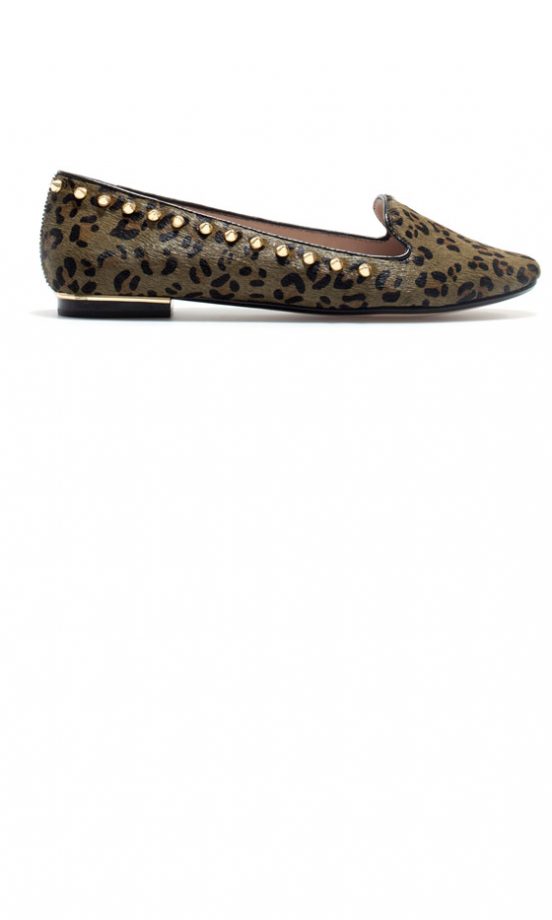 Zara AW12 Leopard Print Slippers