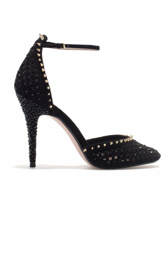 Zara AW12 Studded Party Heels