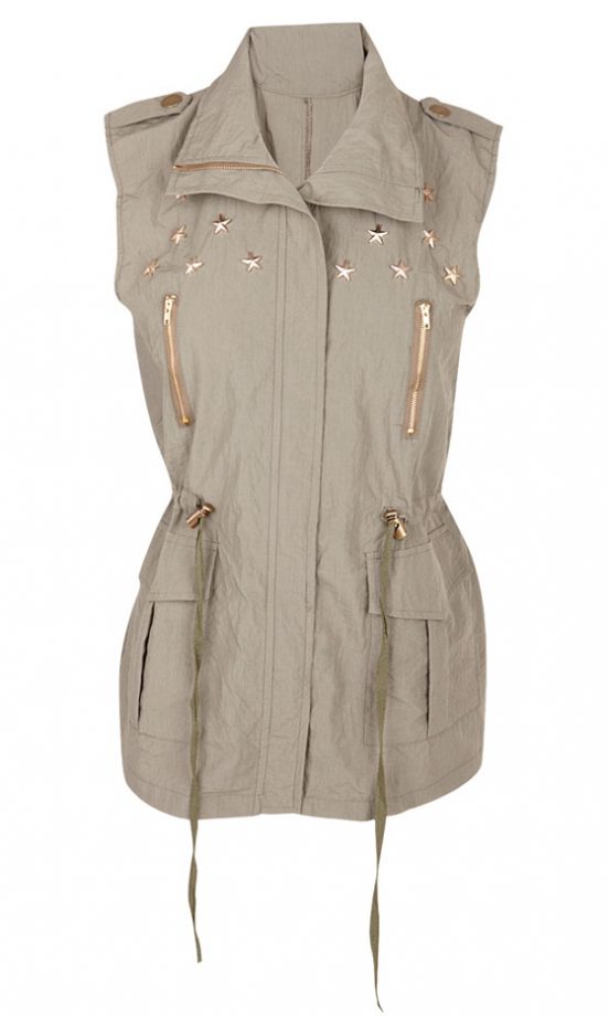 Fashion Union Sleeveless Parka, £26