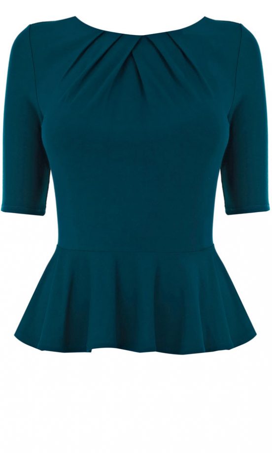 Karen Millen Peplum T-Shirt, £40