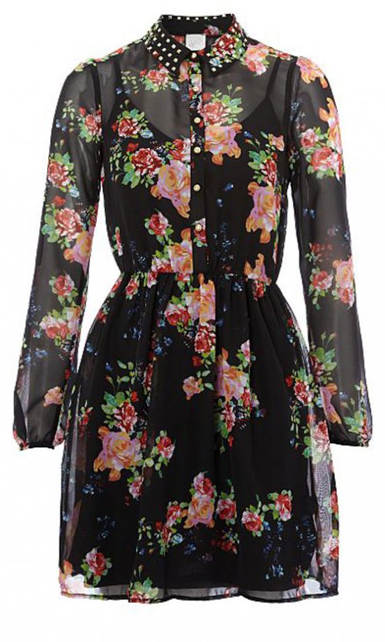 George Floral Chiffon Dress, £16