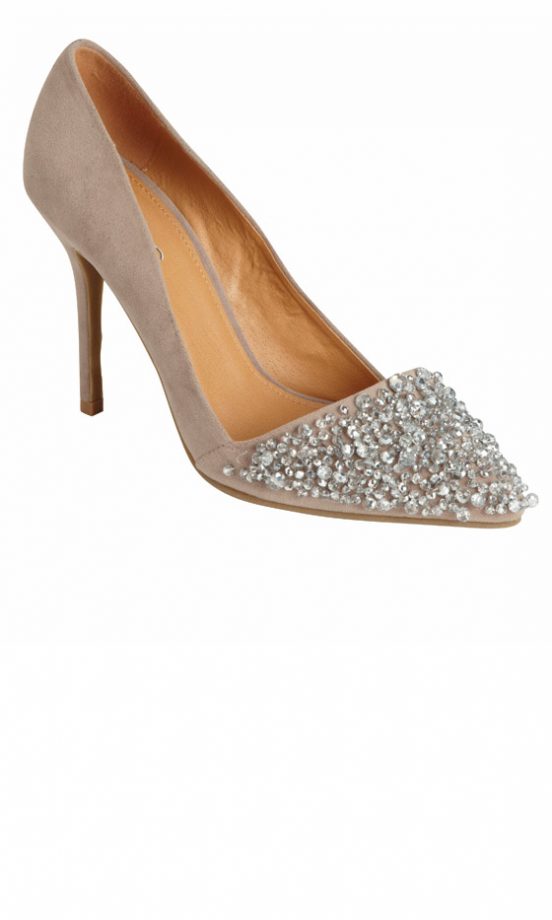 Matalan Jewelled Court Shoes, £20