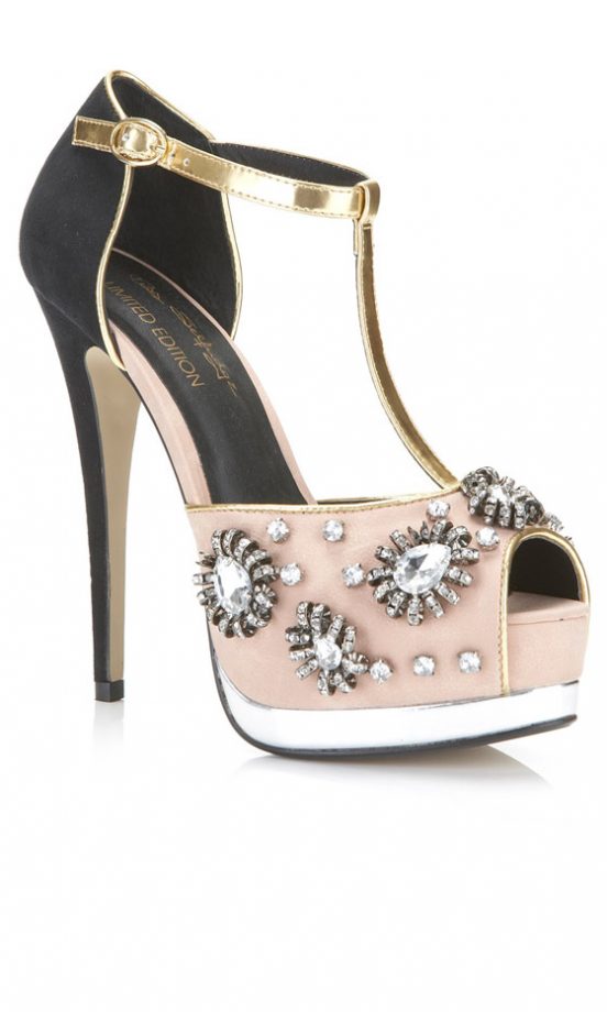 Miss Selfridge Embellished Heels, £70