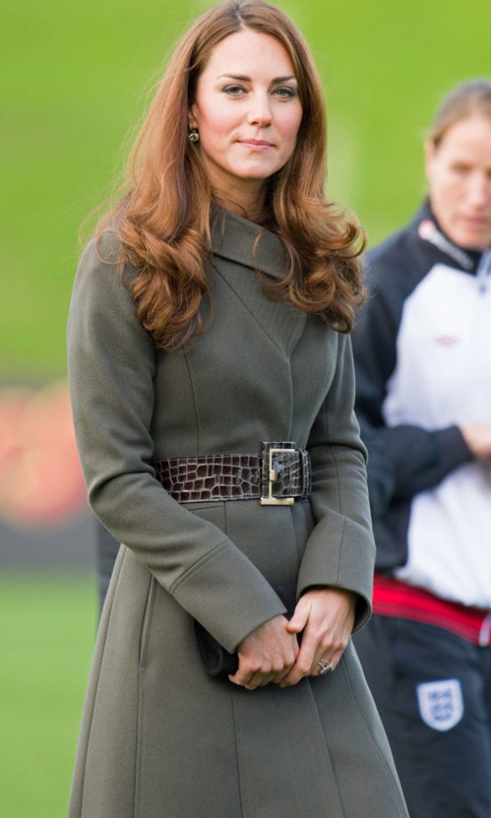 Kate Middleton At The Launch Of The new Football Centre In Burton-Upon-Trent, 2012