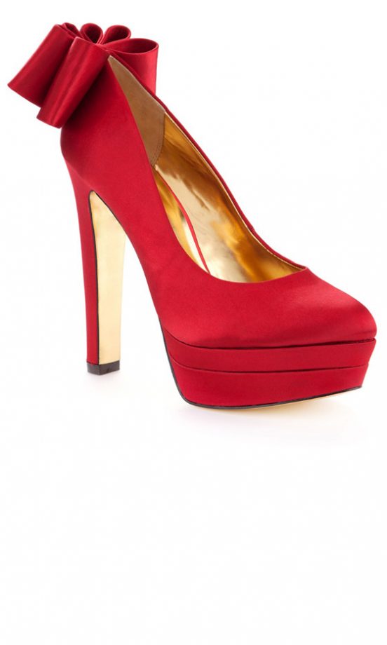 Ted Baker Red Bow Heels, £110