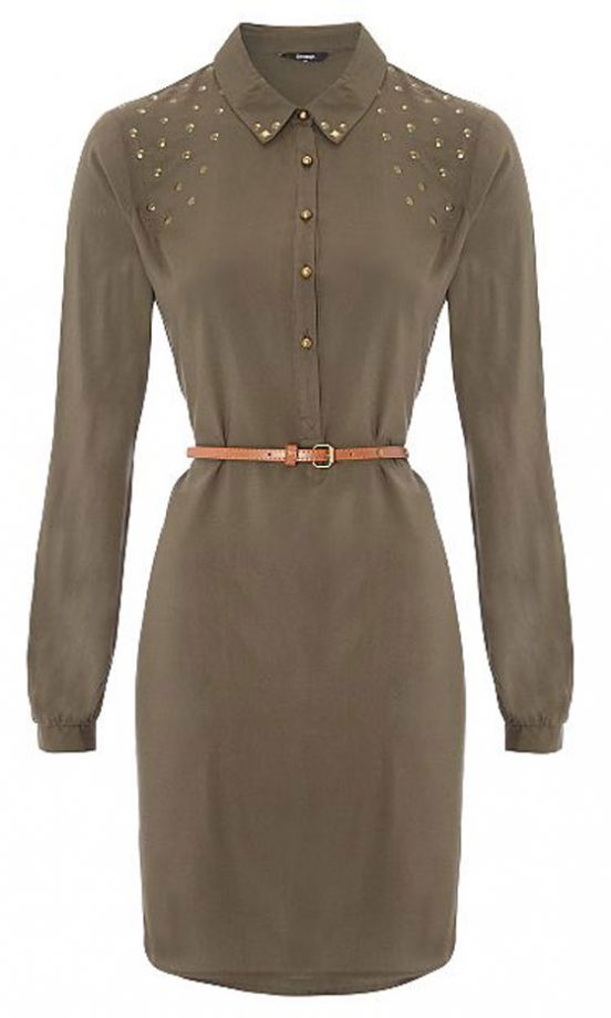 George Studded Shirt Dress, £16