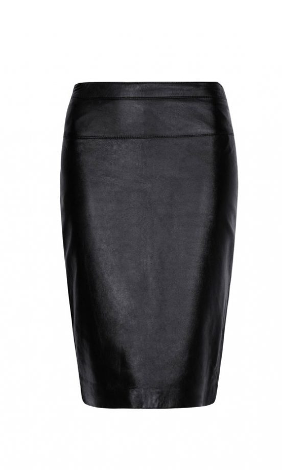 Mango Leather Pencil Skirt, £79.99