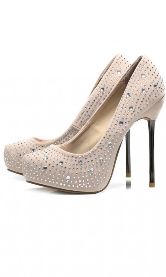 AX Paris Diamante Heels, £32.99