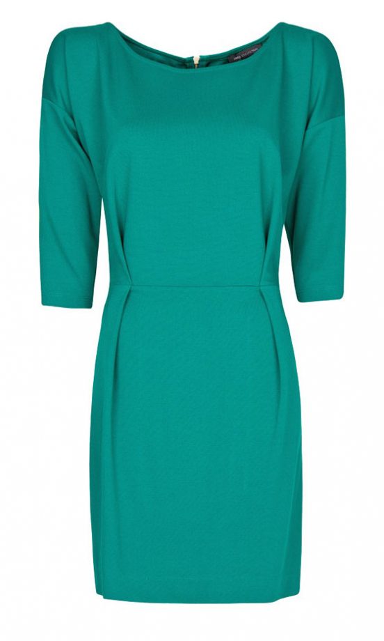 Mango Teal Shift Dress, £34.99
