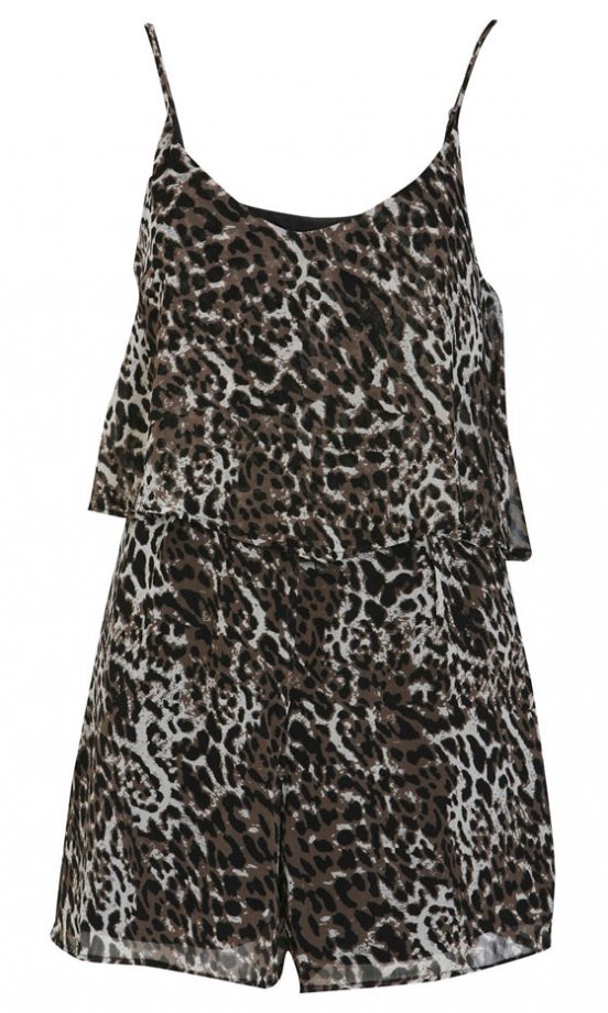Miss Selfridge Animal Print Jumpsuit, £39