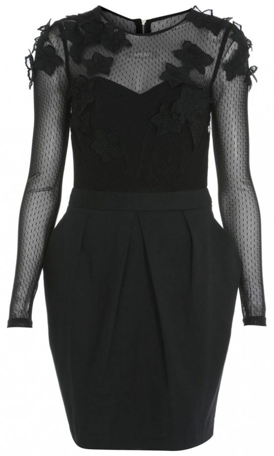 Miss Selfridge Applique Dress, £65