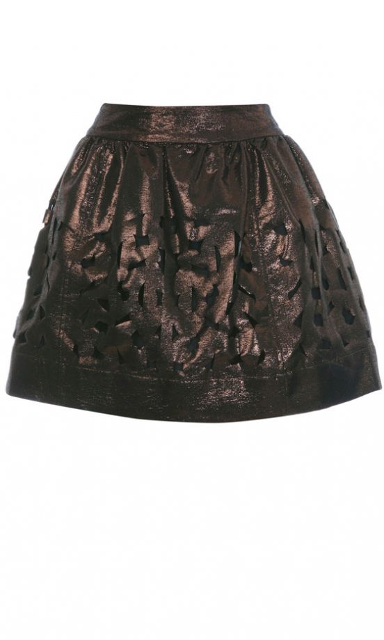 Miss Selfridge Laser Cut Skirt, £45