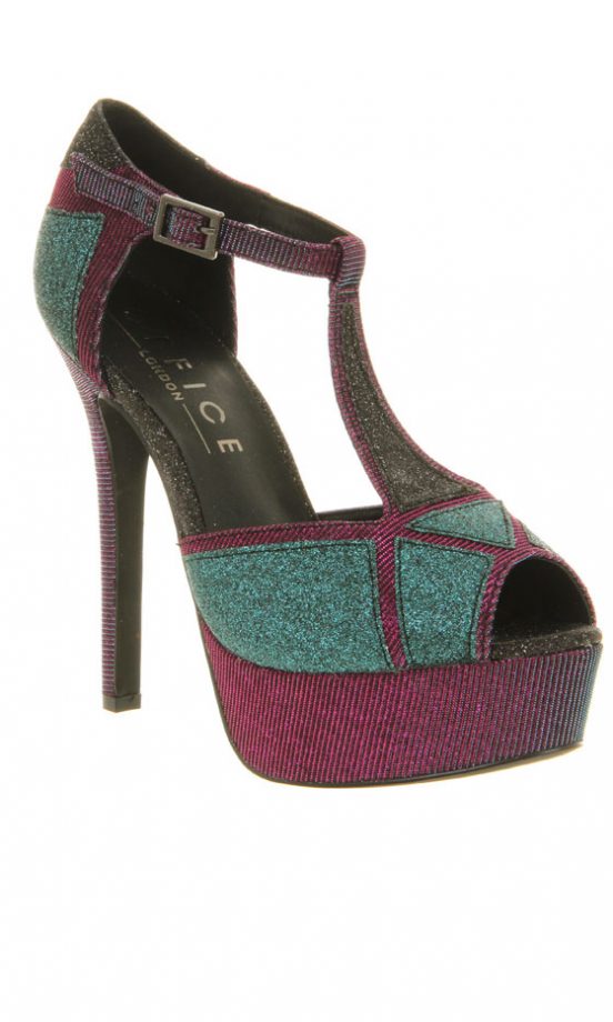 Office Glitter Heels, £65