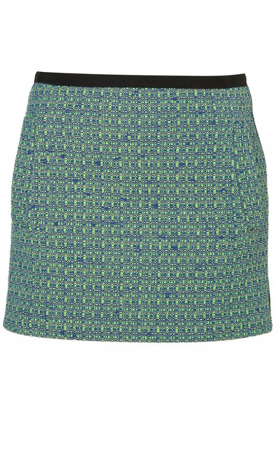 Topshop Grosgrain Boucle Pelmet Skirt, £40