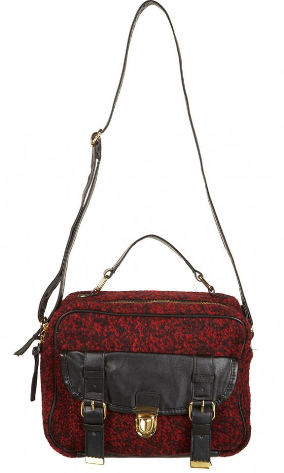 Topshop Animal Print Satchel Bag, £30
