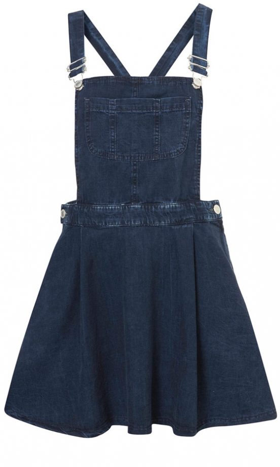 Topshop Denim Pinafore, £38