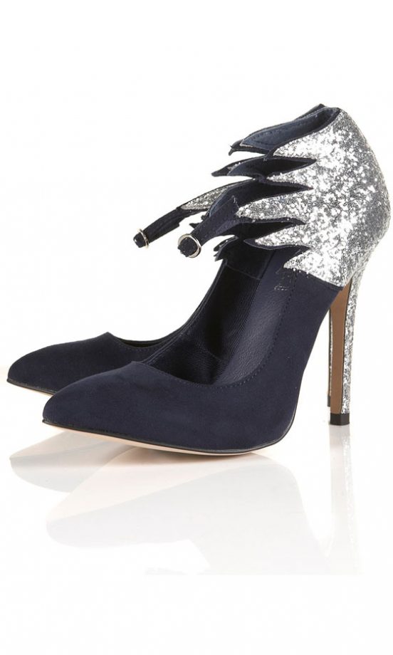 Topshop Glitter Flame Heels, £55
