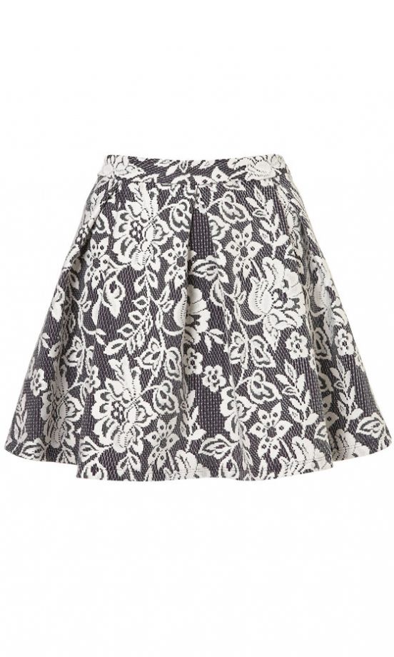Topshop Jacquard Skirt, £34