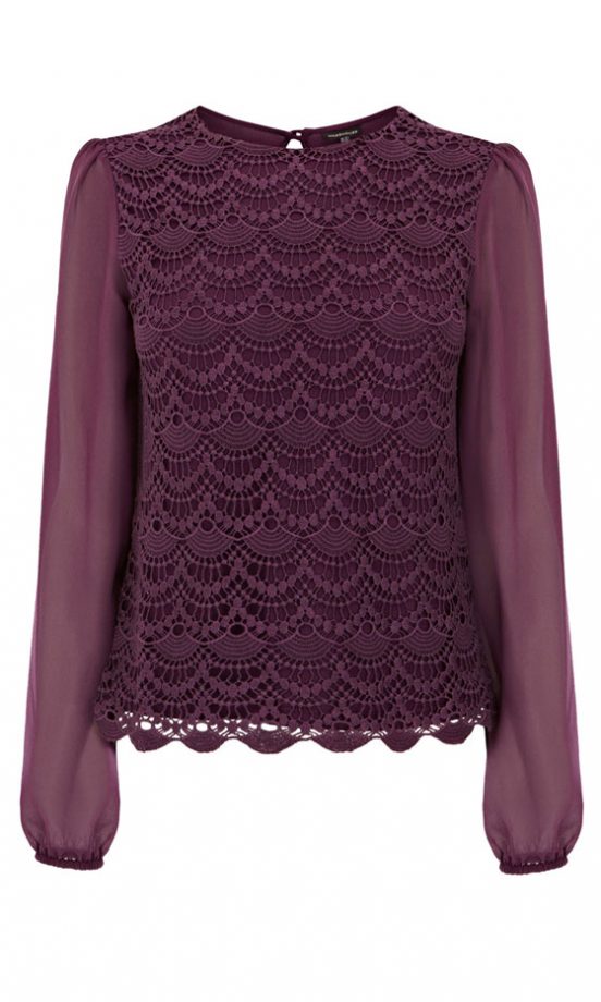 Warehouse Lace Blouse, £38