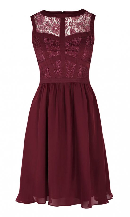 Warehouse Lace Bodice Dress, £68