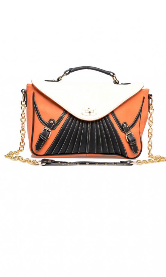 AX Paris Pleat Front Satchel Bag, £32.99