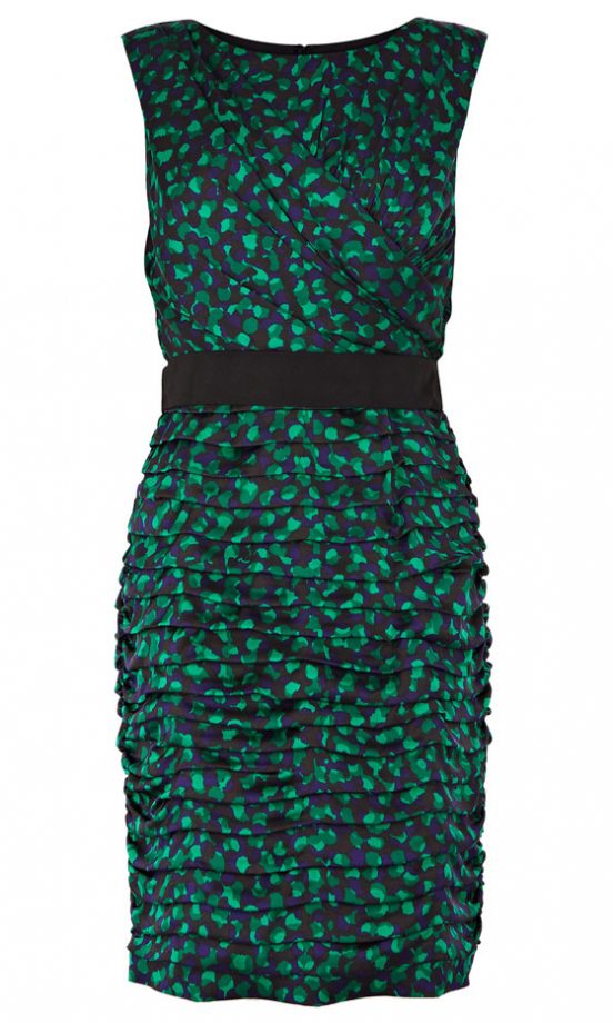 Coast Green Ruched Dress, £135