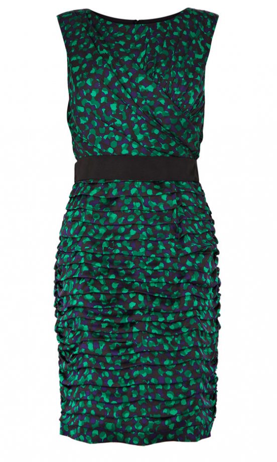 Coast Printed Ruched Dress, £135