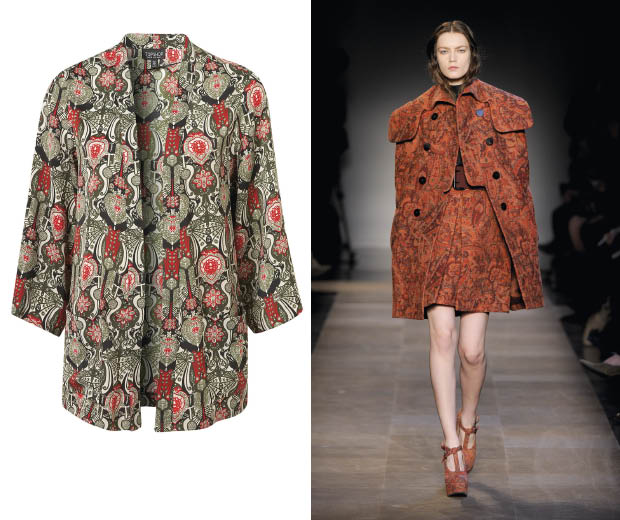 Sport the oriental trend for less with this cute jacket from Topshop