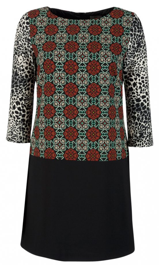 F+F For Tesco Limited Edition Print Clash Dress, £32